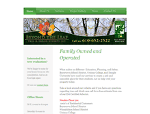 Tablet Screenshot of beyondtheleaftreeservice.com